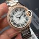 Swiss quartz - Copy TW Cartier Ballon Bleu Medium 33 2-T Rose Gold Double-row Diamond Watch (2)_th.jpg